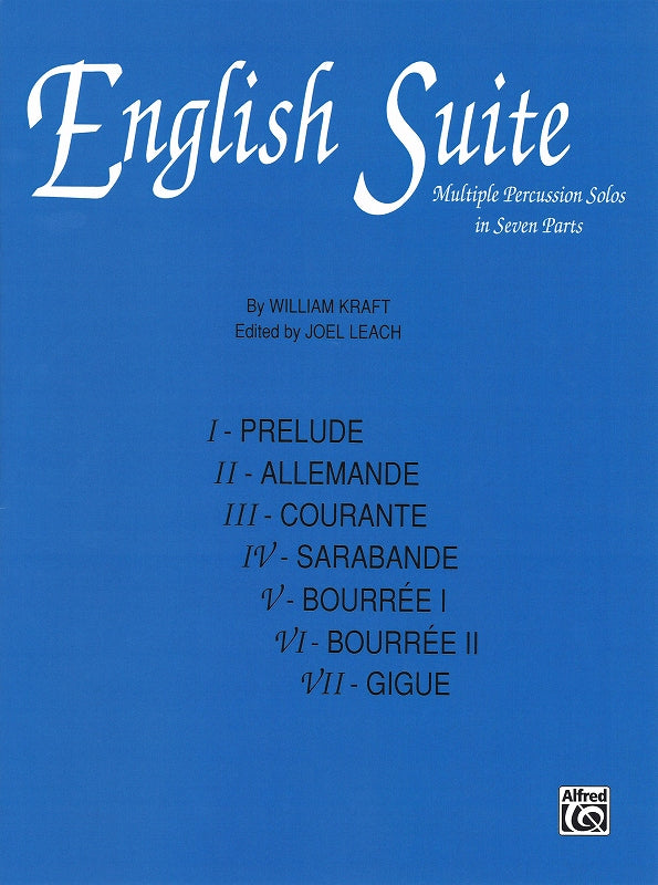 Kraft, English Suite (Perc Solo) (Belwin/Alfred)