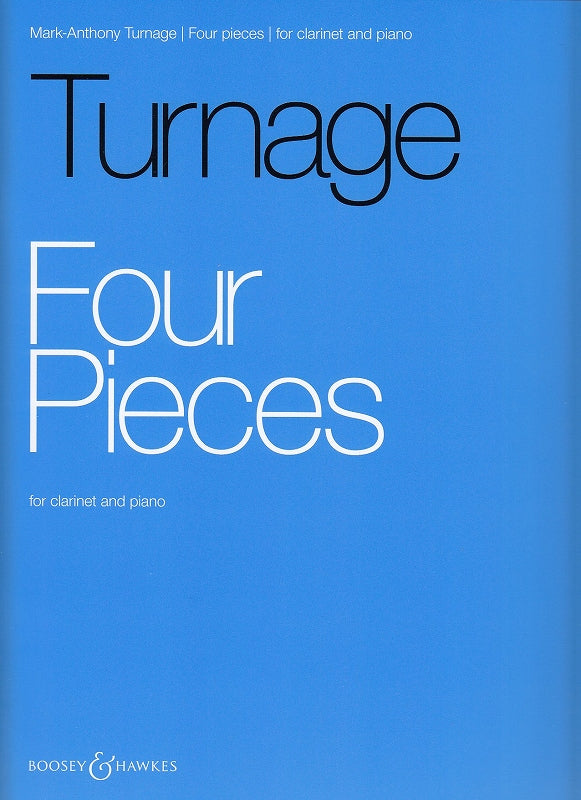 Turnage, 4 Pieces (Boosey)