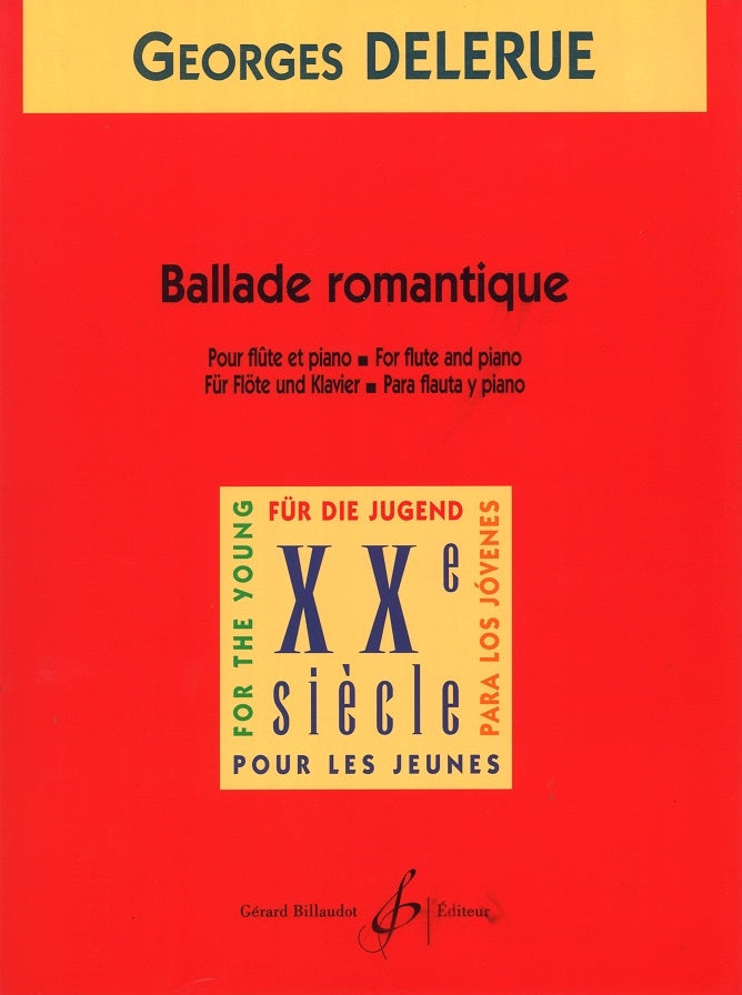 Delerue, Ballade romantique (Billaudot)