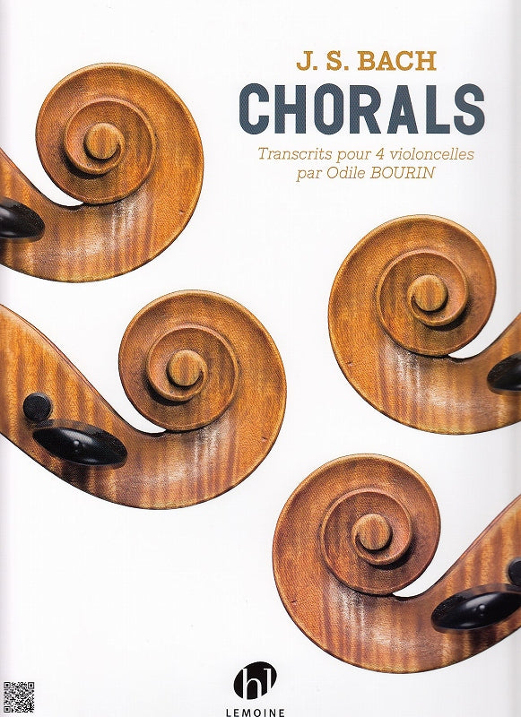 Bach, Chorals (4Vc) (Lemoine)
