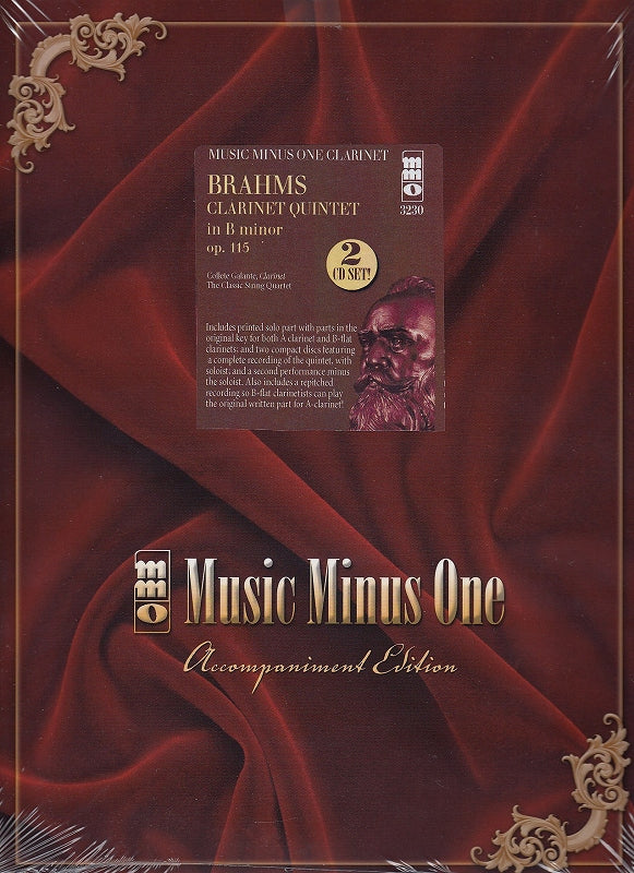 Brahms, Quintet op. 115 (Cl,2CDs) (Music Minus One)