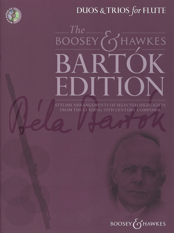 Bartok, Duos and Trios for Flute (+CD) (Boosey)