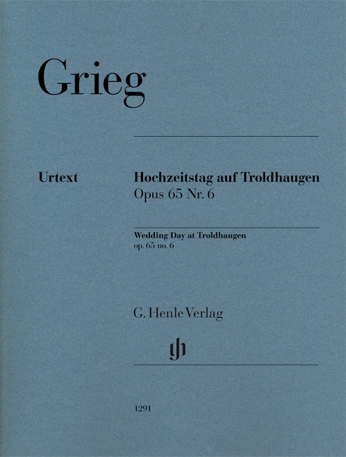 Grieg, Wedding Day at Troldhaugen (Henle)