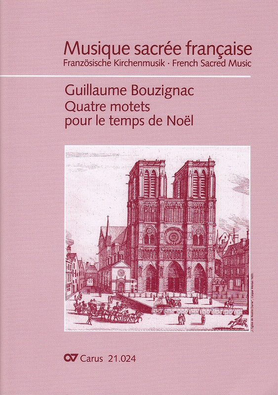 Bouzignac, Motets pour le temps de Noel (Carus)