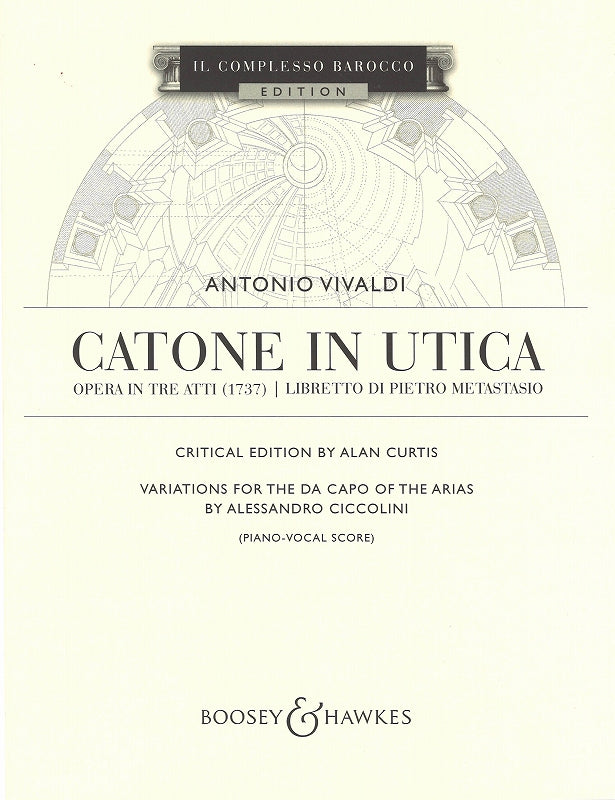 Vivaldi, Catone in Utica var da capo (Bote & Bock/Boosey)
