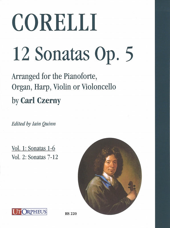 Corelli/Czerny, Sonatas op. 5/1-6 Score (Ut Orpheus)