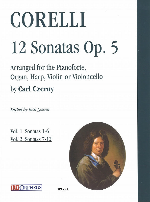 Corelli/Czerny, Sonatas op. 5/7-12 Score (Ut Orpheus)
