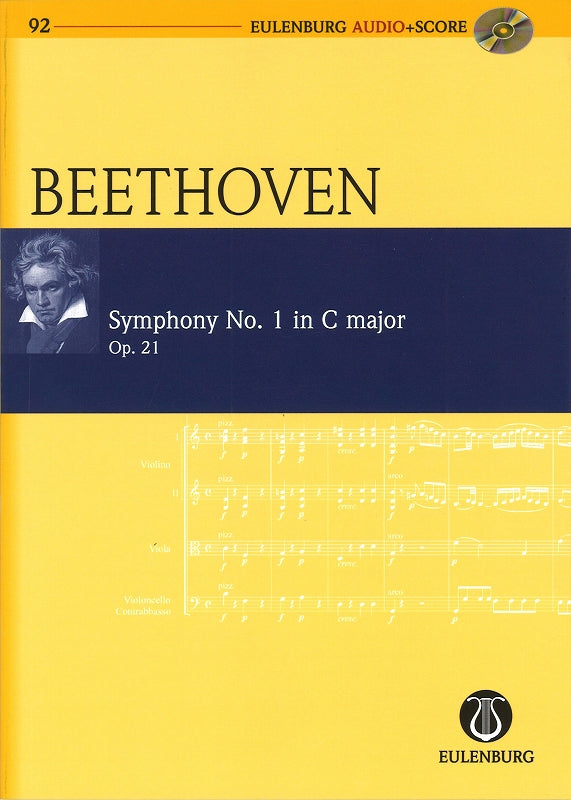 Beethoven, Symphony No. 1 op. 21 (+CD) (Eulenburg)
