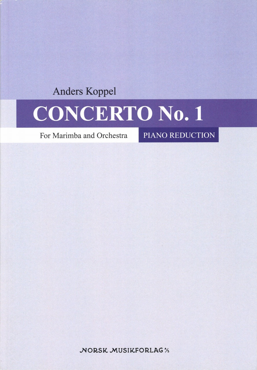 Koppel, Concerto for Marimba No. 1 (2015 (Norsk)