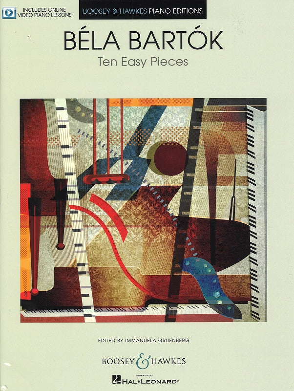 Bartok, 10 Easy Pieces (+Online Video) (Boosey)