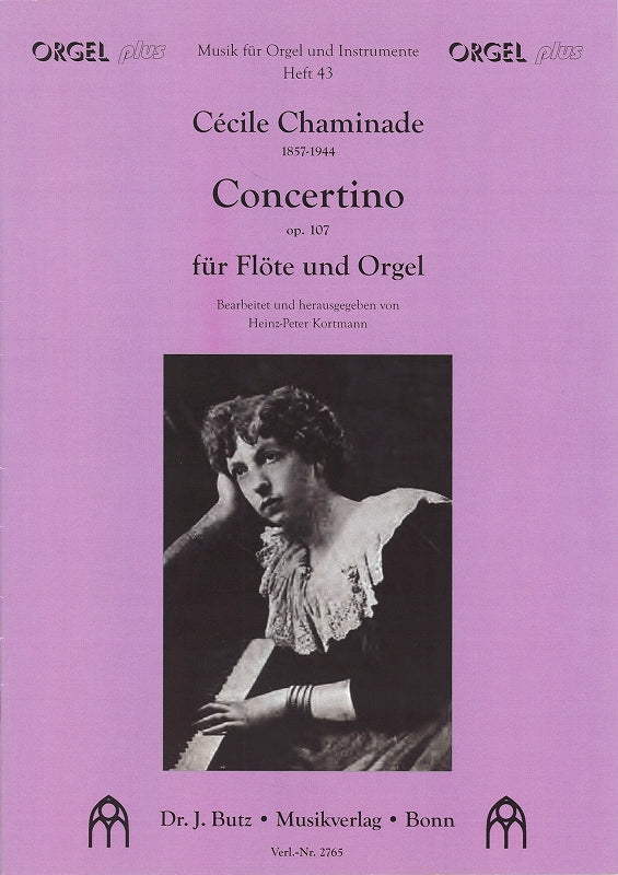 Chaminade, Concertino op. 107 (Fl,Org) (Butz)