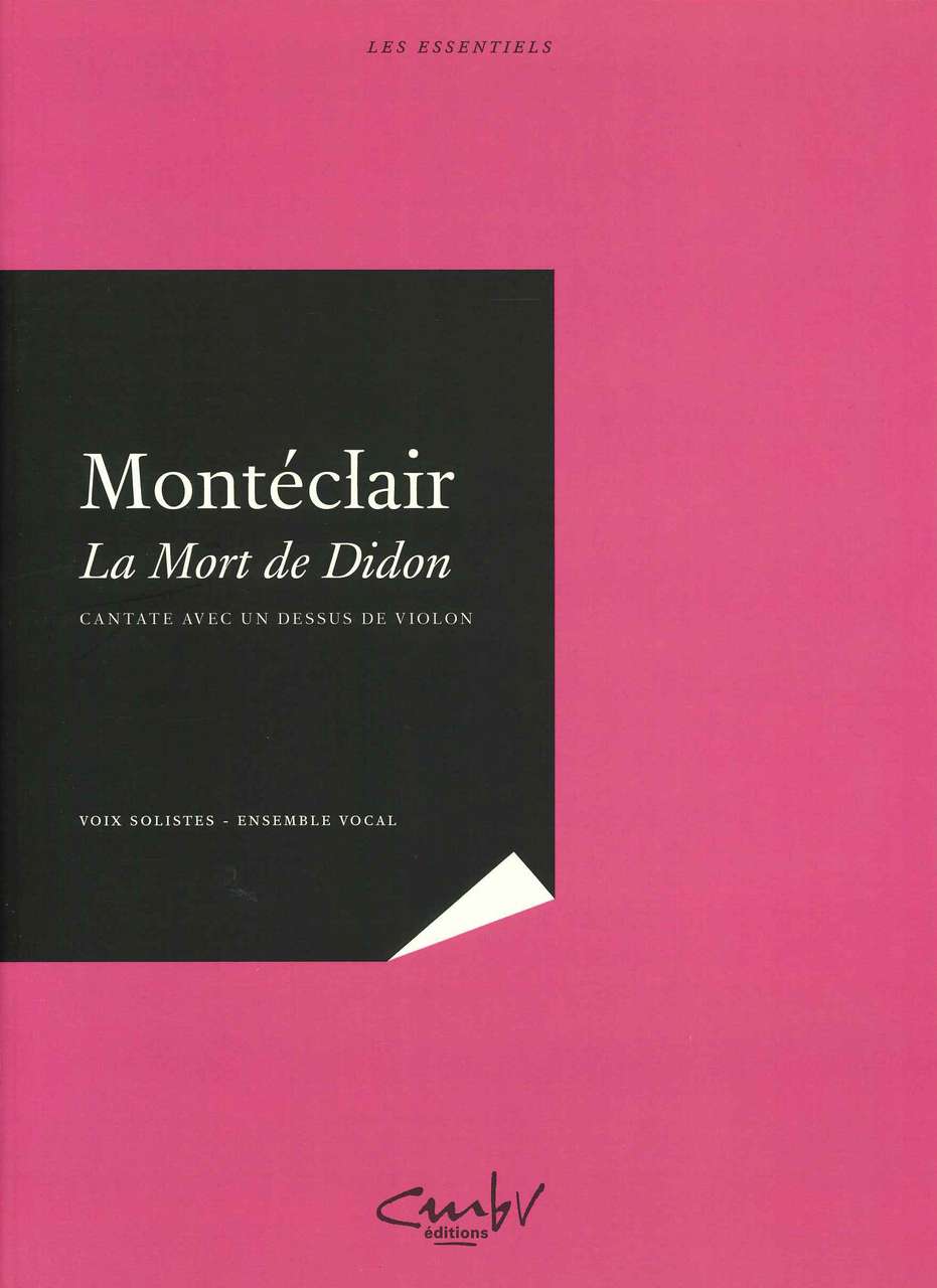 Monteclair, Mort de Didon, cantate (Centre de musique baroque de Versailles)