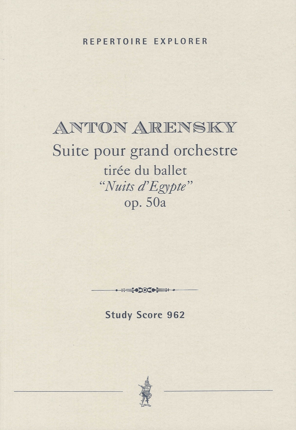 Arensky, Nuits d'Egypte, Suite op. 50a (Hoflich)