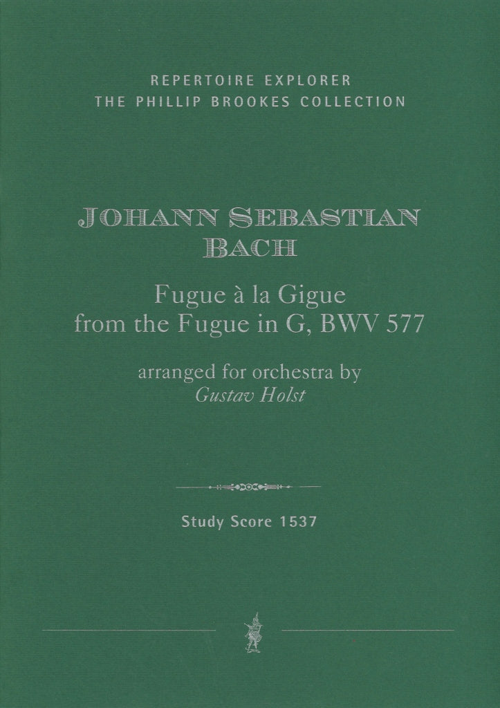 Bach/Holst, Fugue a la Gigue BWV 577 (Hoflich)
