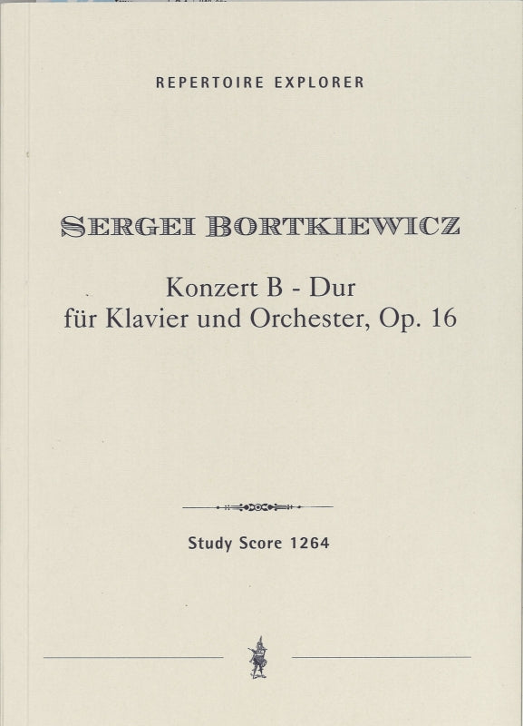 Bortkiewicz, Concerto for Piano op. 16 (Hoflich)