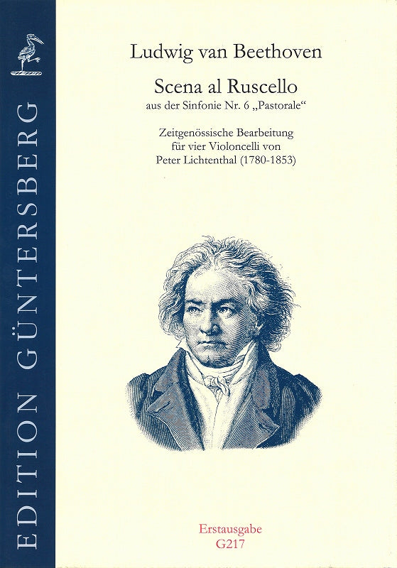 Beethoven, Scena al ruscello (4Vc) (Guntersberg/Walhall)