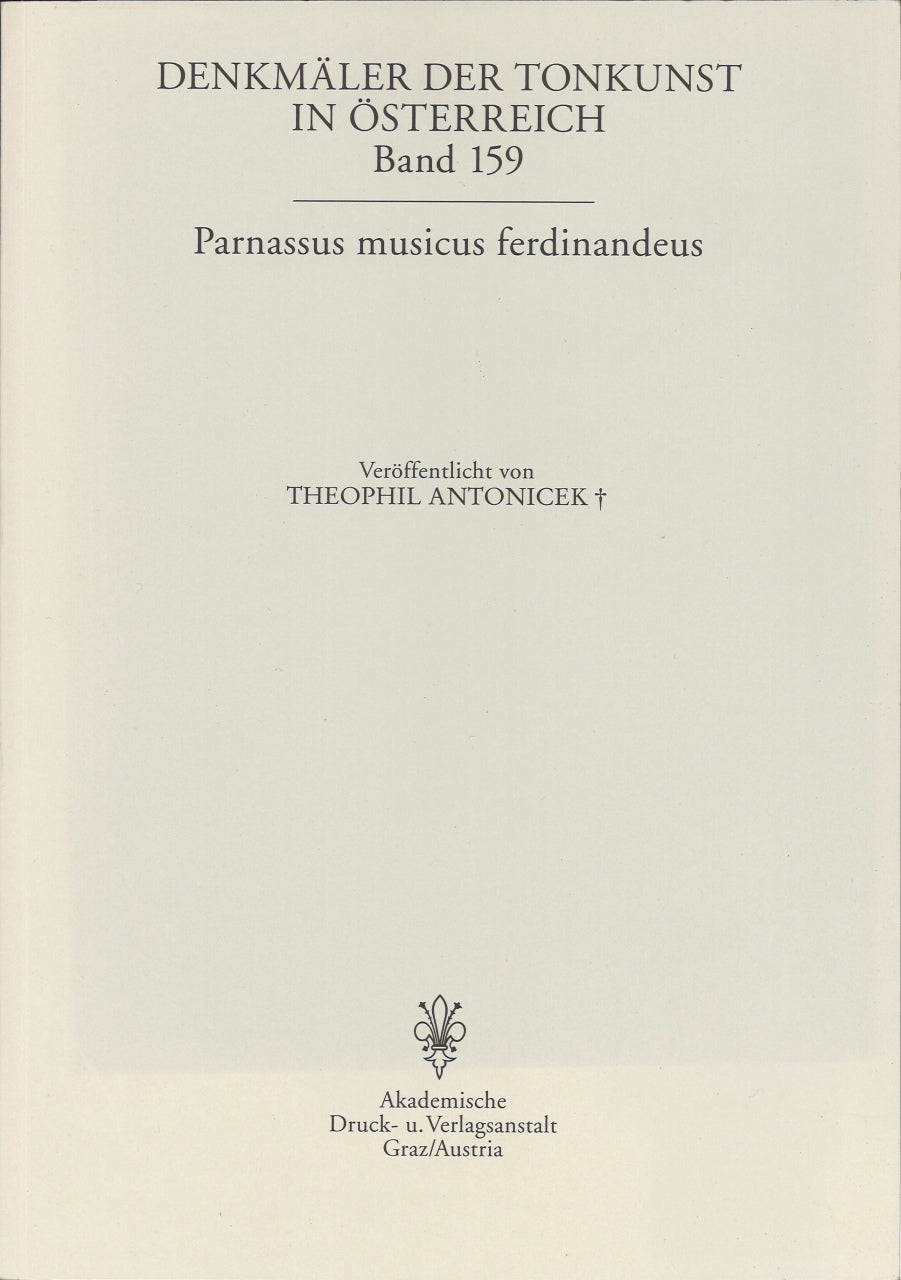 Parnassus musicus ferdinandeus (DTO 159) (Akademische)