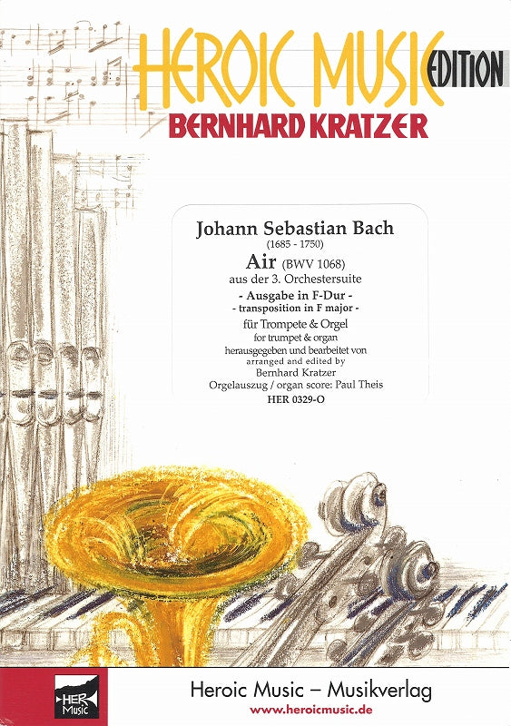 Bach, Air aus BWV 1068 (Trp,Org) (Heroic Music)