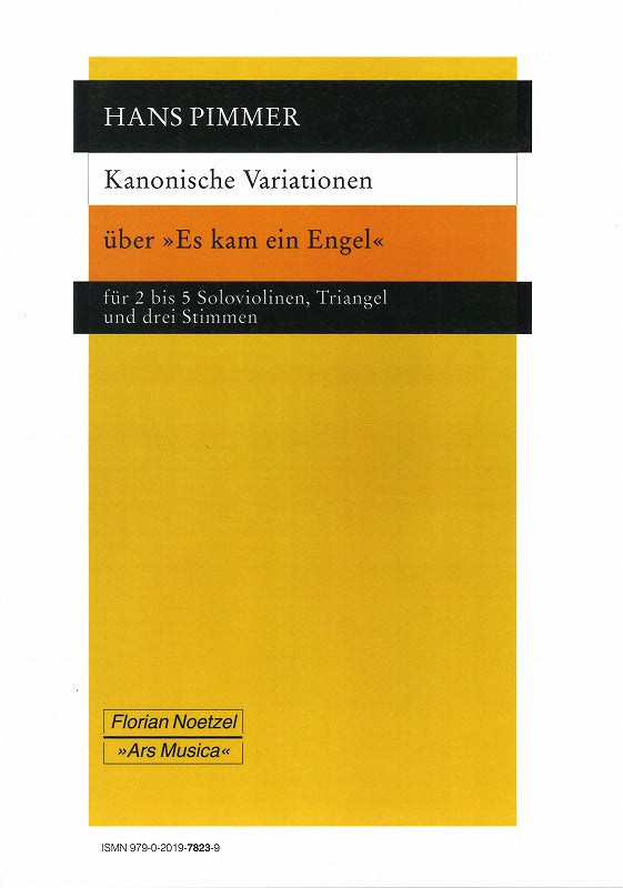 Pimmer, Kanonische Variationen (Noetzel)