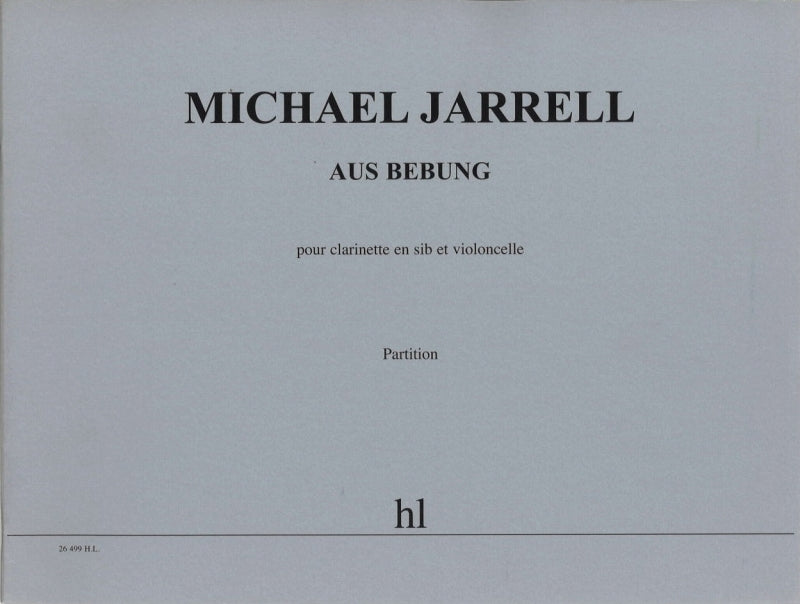 Jarrell, Aus Bebung (Cl,Vc) (Lemoine)
