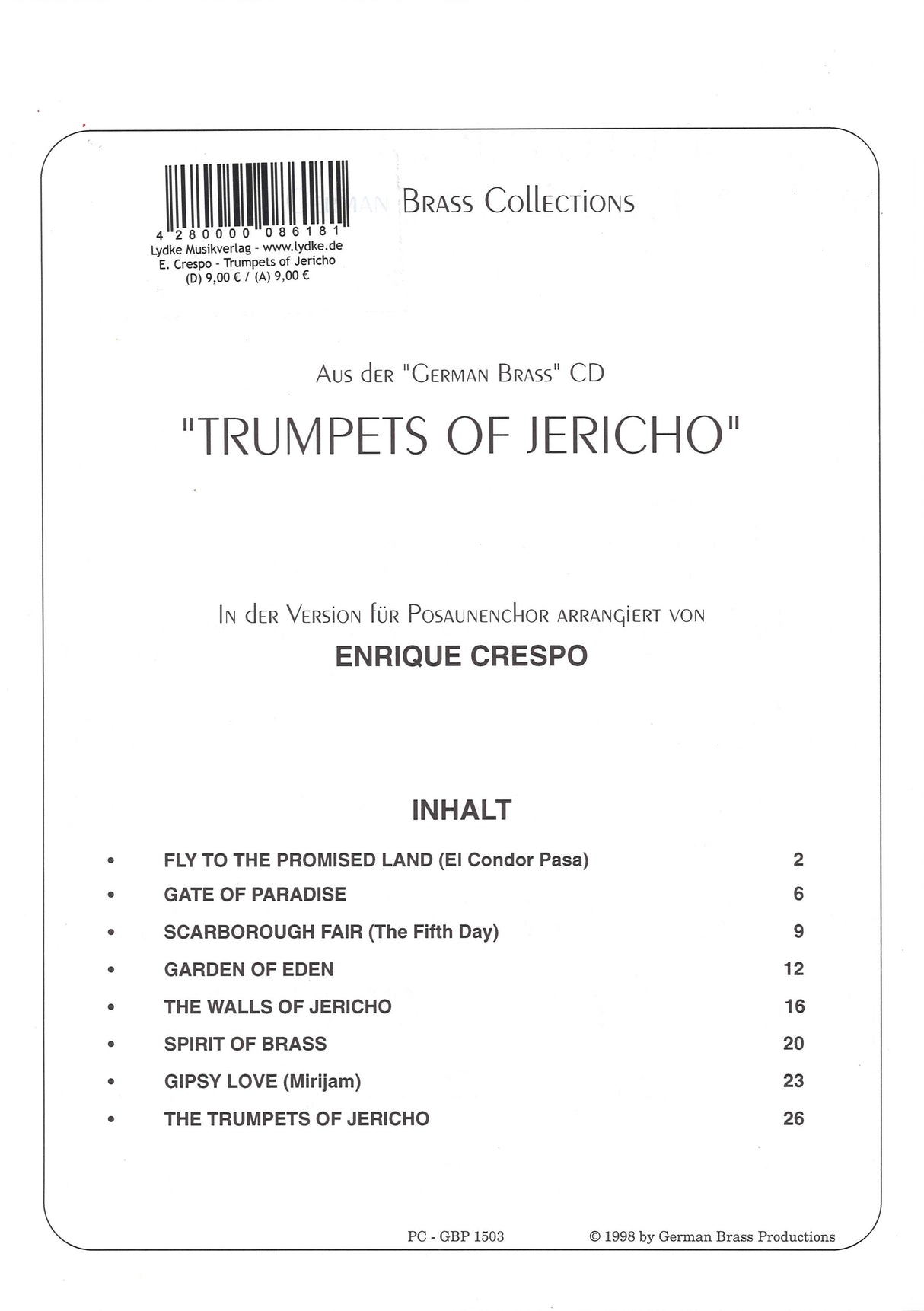Crespo, Trumpets of Jericho (Lydke)