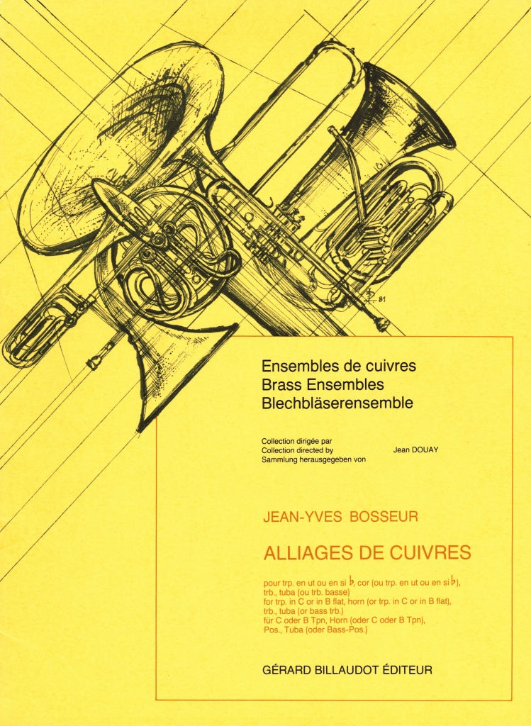 Bosseur, Alliages de cuivres (Billaudot)