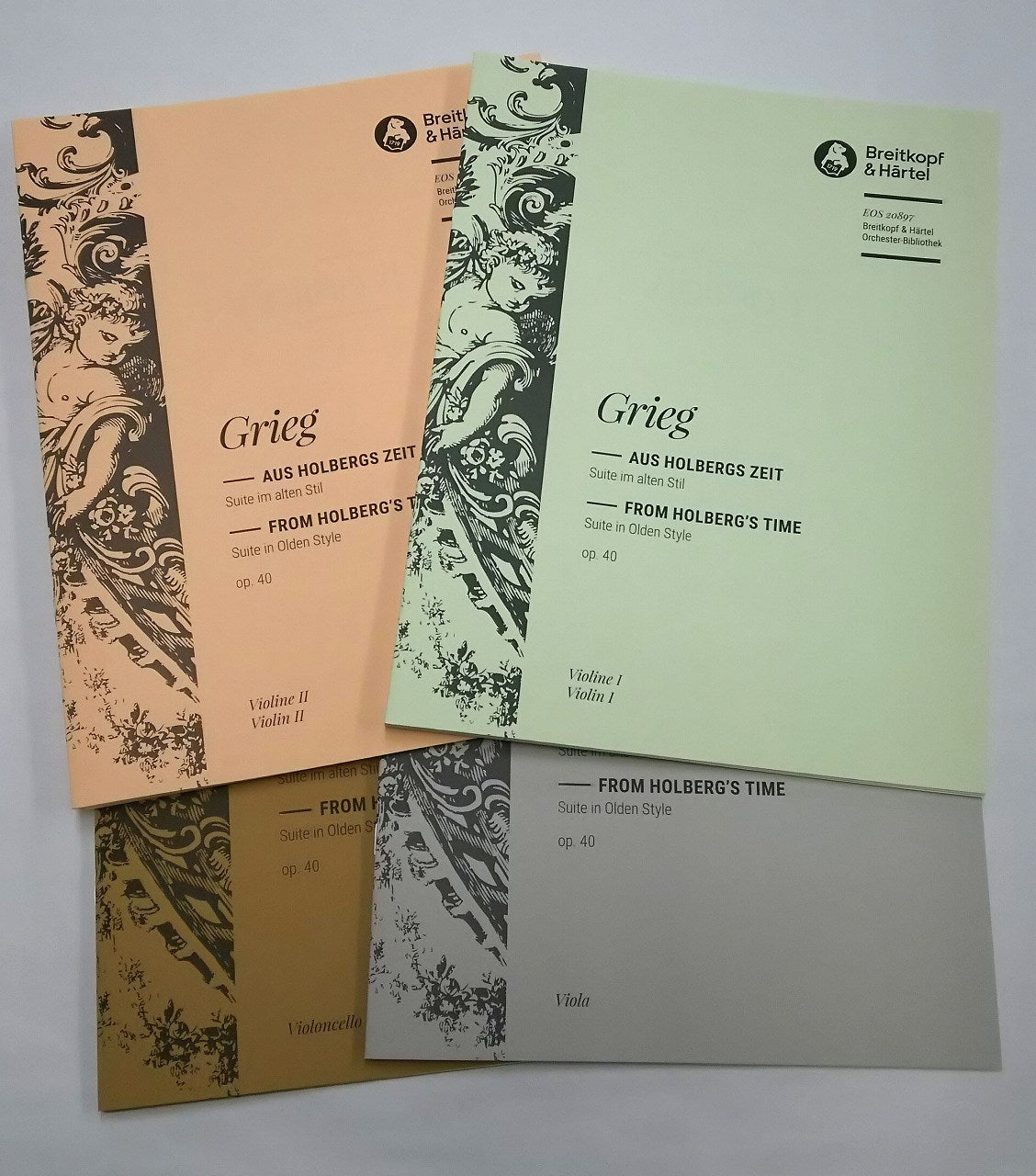 Grieg, Aus Holbergs Zeit (Eulenburg/Breitkopf)