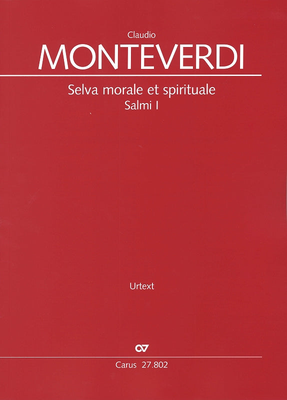 Monteverdi, Selva morale... Salmi I (Carus)
