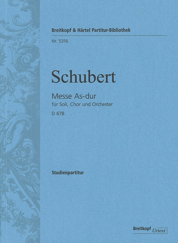 Schubert, Missa No. 5 in Ab D 678 (Breitkopf)