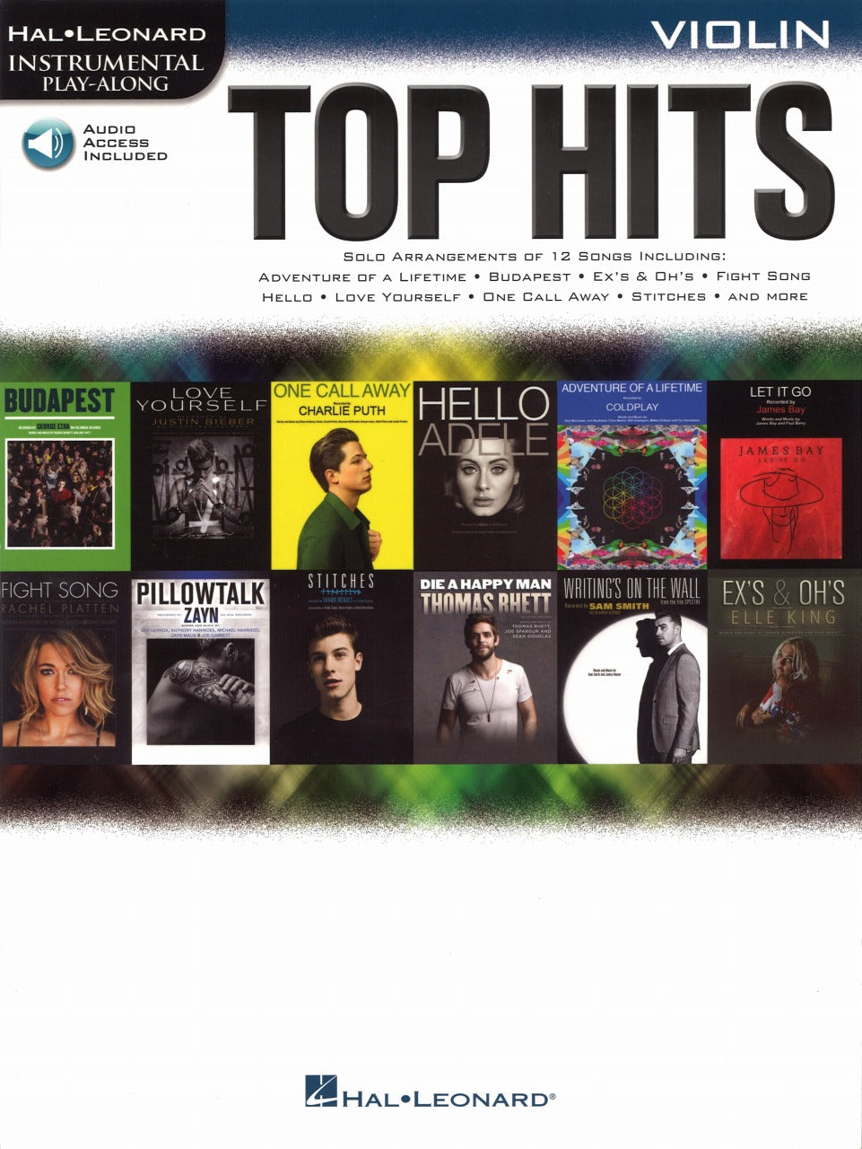 Top Hits. Solo Arrangements of 12 Solos (Hal Leonard)