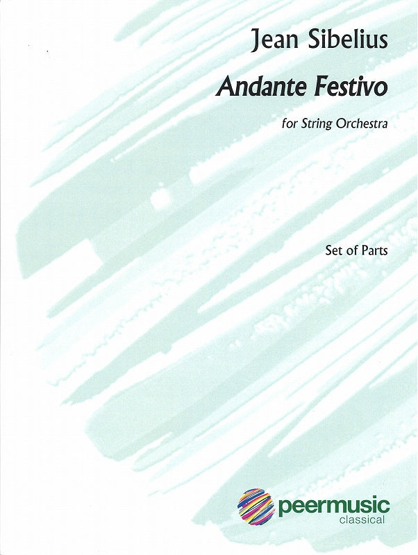 Sibelius, Andante festivo (Parts) (Peermusic)