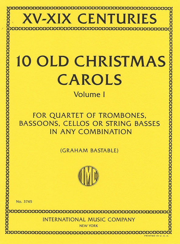 10 Old Christmas Carols Vol. 1 (IMC)