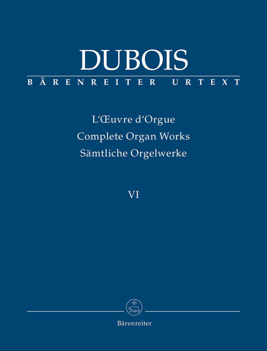 Dubois, Oeuvre d'orgue 6: 42 Pieces (Barenreiter)