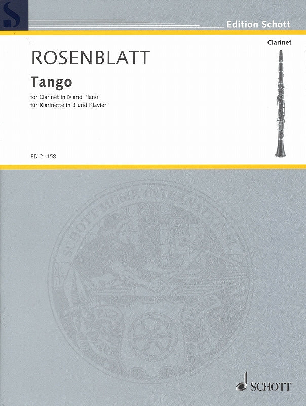 Rosenblatt, Tango (Cl,Pf) (Schott)