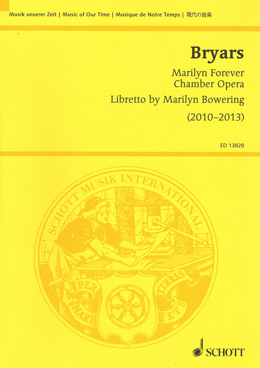 Bryars, Marilyn Forever: Chamber Opera (Schott)