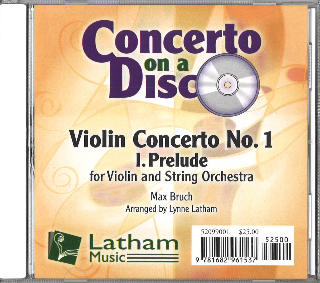 Bruch, Concerto No. 1 movt I arr(CD-ROM) (Latham Music/Masters Music)