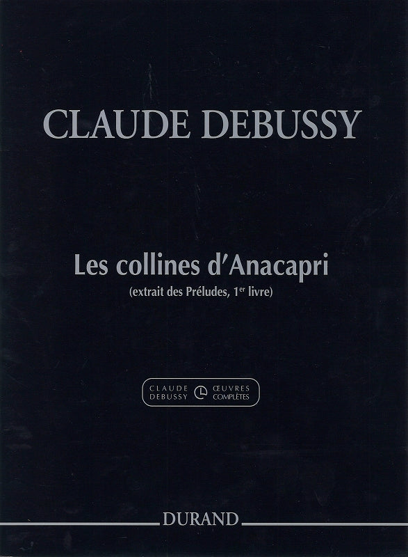 Debussy, Collines d'Anacapri (Howat) (Durand)