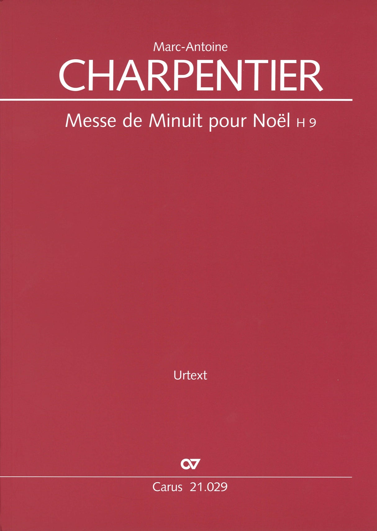 Charpentier, Messe de minuit Full Score (Carus)