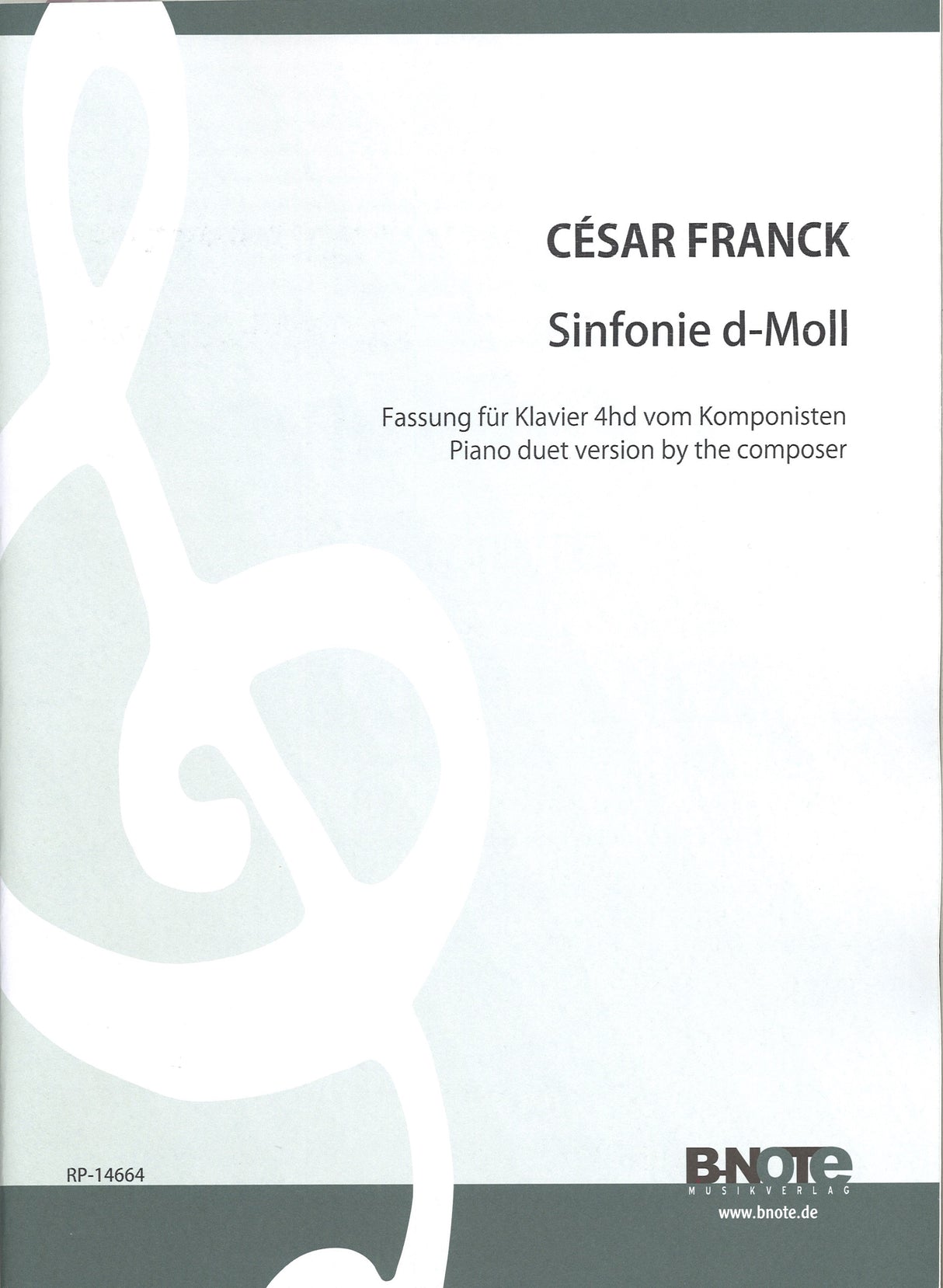 Franck, Symphony in d (Franck) (B-Note)