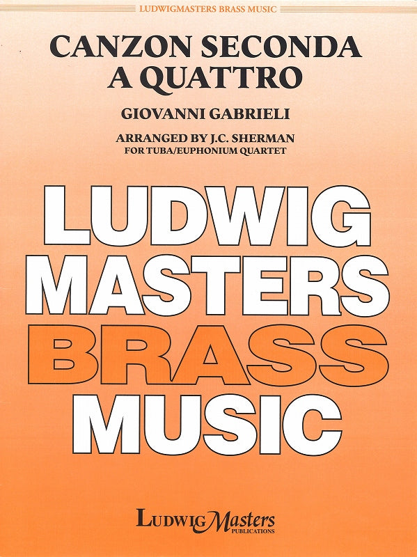 Gabrieli, Canzon No. 2 a 4 (2Euph,2Tba) (LudwigMasters)