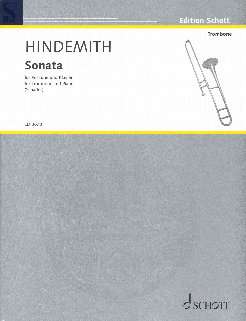 Hindemith, Sonata (1941) (Schott)