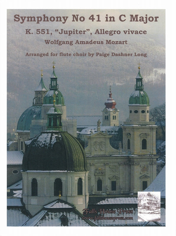 Mozart, Symphony Jupiter 1st movt (Choir (Falls House Press)