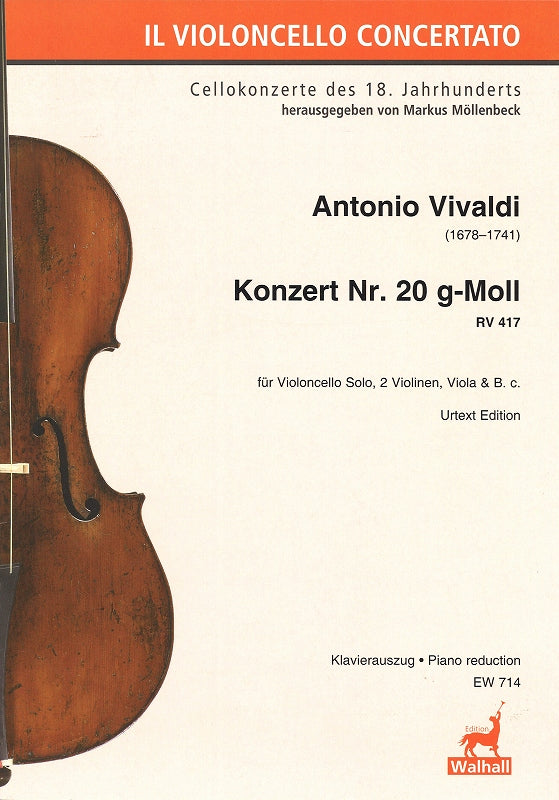 Vivaldi, Concerto in g, RV 417 (Walhall)