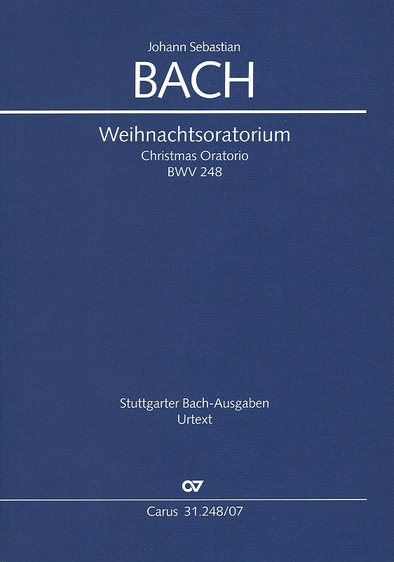 Bach, BWV 248 Weihnachtsoratorium (Carus)