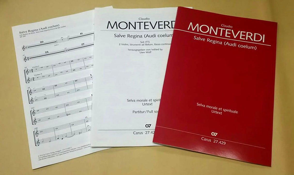 Monteverdi, Salve Regina (Audi coelum) (Carus)