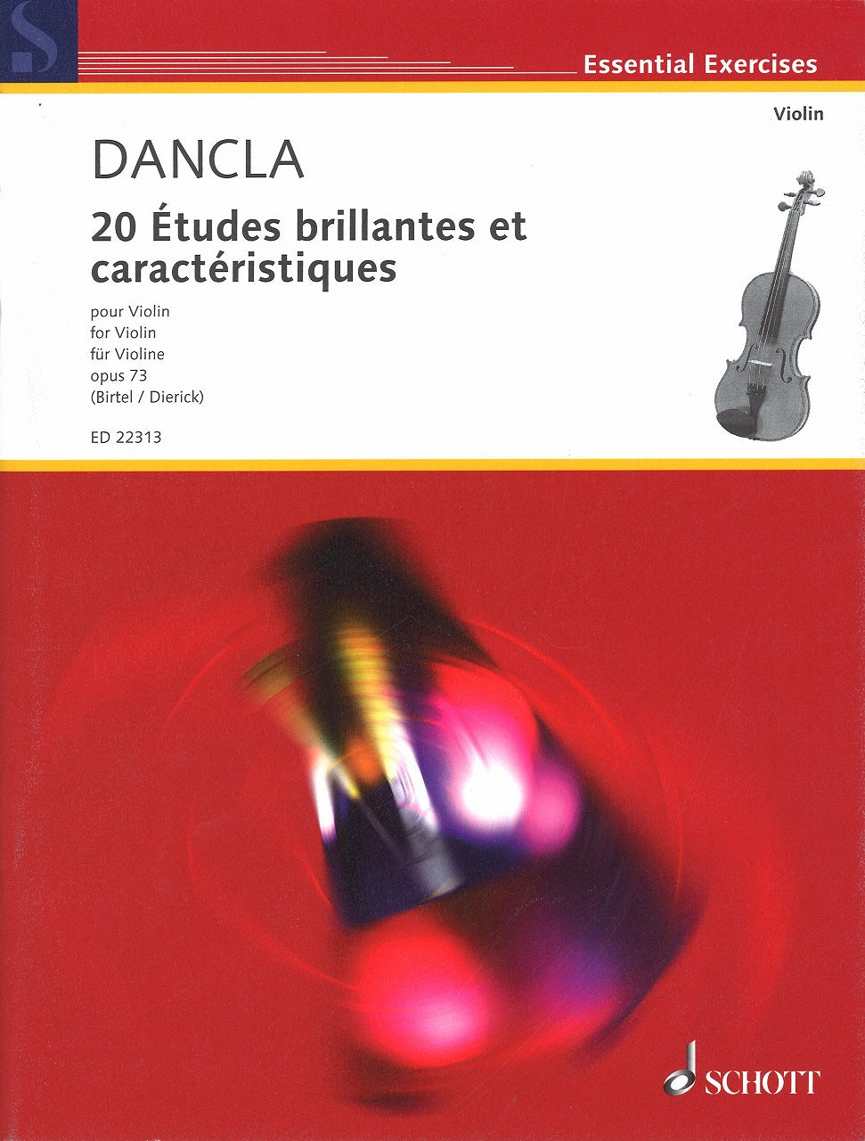 Dancla, 20 Etudes brillantes op. 73 (Schott)