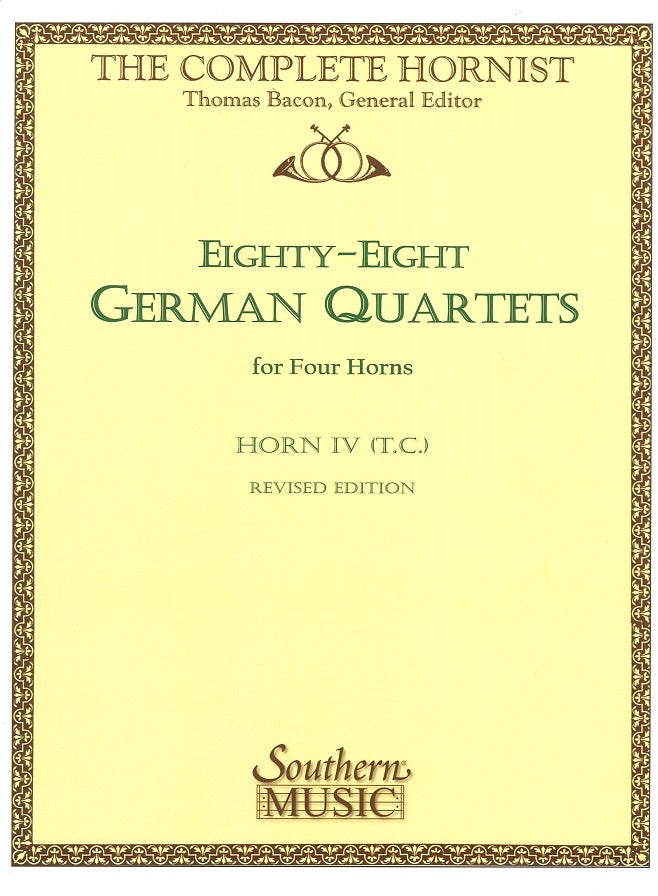 88 German Quartets: Horn IV (Southern)