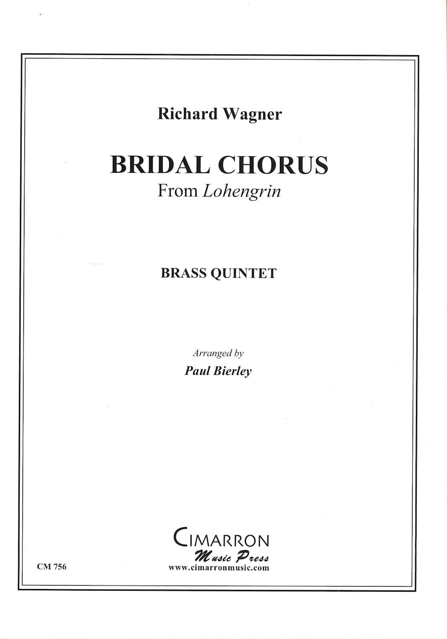 Wagner, Bridal Chorus (Quintet) (Cimarron Music Press)