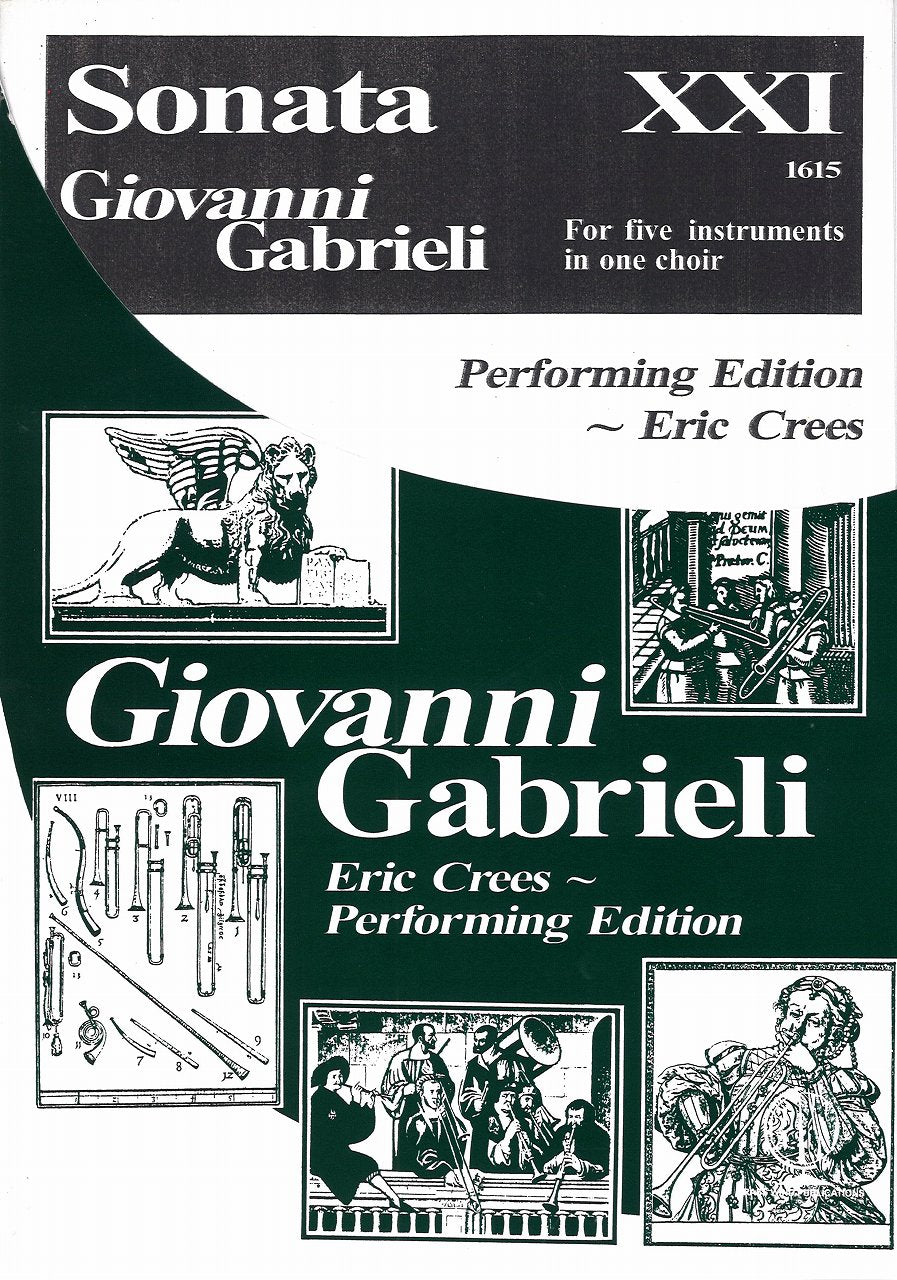 Gabrieli, Sonata No. 21 (3Trp,2Tbn) (Brass Wind Publications)