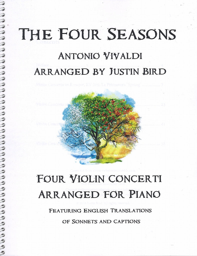 Vivaldi, Four Seasons op. 8/1-4 (Justin Bird)
